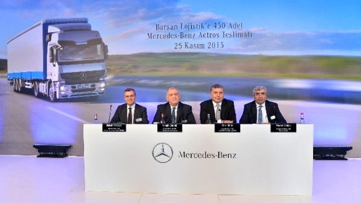 Mercedes-benz Türk Sektörün En Büyük Filo Satışını Gerçekleştirdi