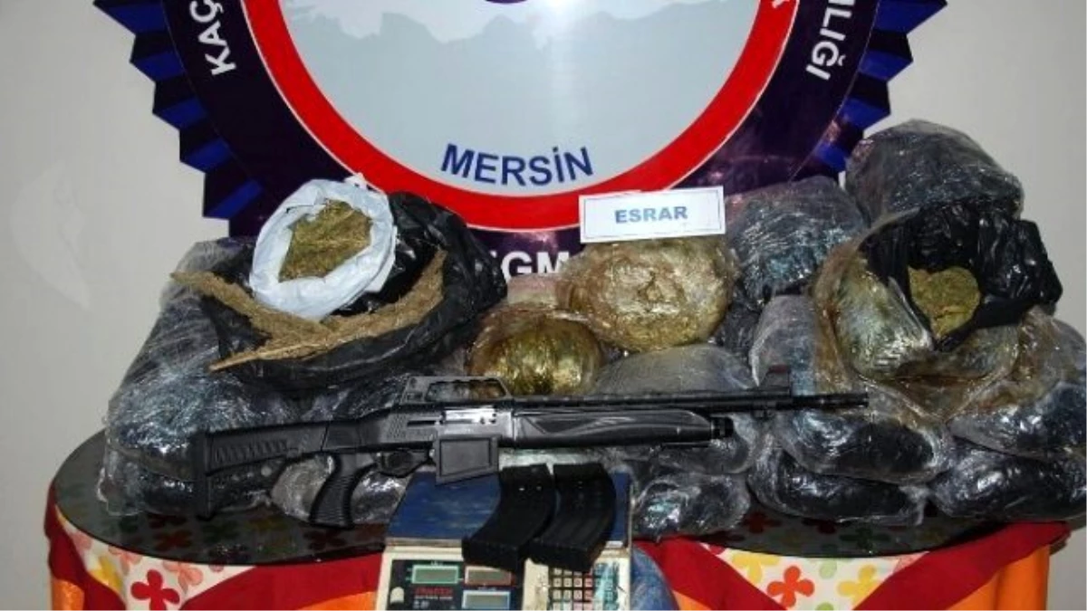 Mersin\'de 61 Kilo Esrar Ele Geçirildi