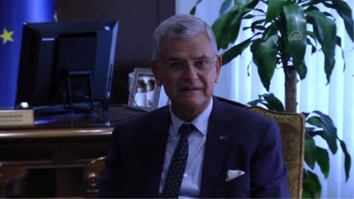 AB Bakanı Bozkır, Lüksemburg Büyükelçisi Conzemius\'u Kabul Etti