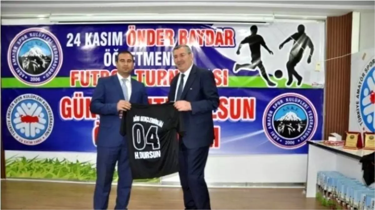 Ağrı\'da 24 Kasım Futbol Turnuvası