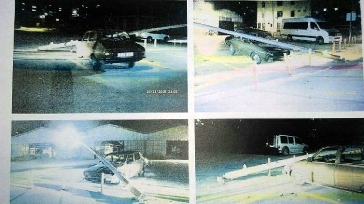 Akçakoca\'da Aydınlatma Direğini Deviren Araç Aranıyor