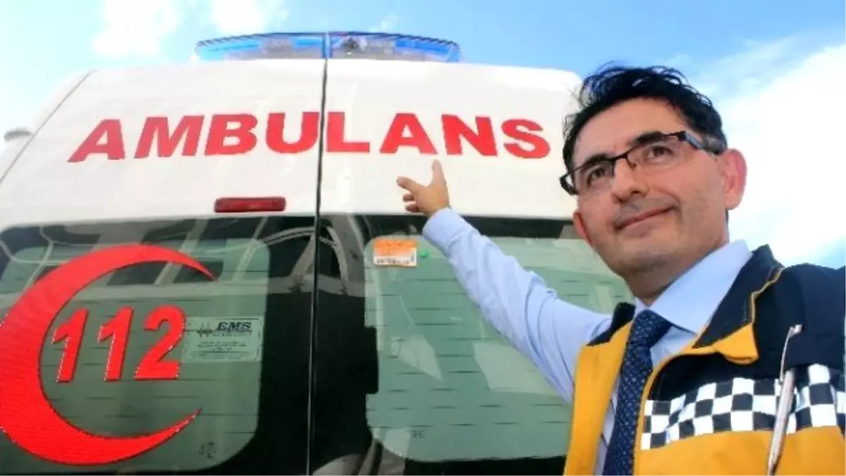 Ambulansa 12 Saniye İçinde Yol Vermeyen Yandı