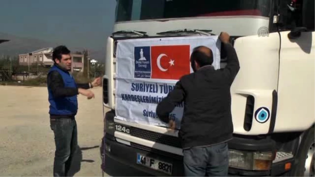 Bayırbucak Türkmenlerine Yardımlar Sürüyor