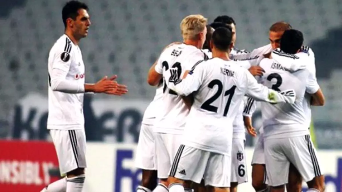 Beşiktaş Skenderbeu'yu 2-0 Yendi