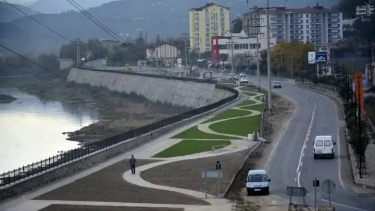 Bolaman Irmağı Kıyı Düzenleme Çalışması Tamam