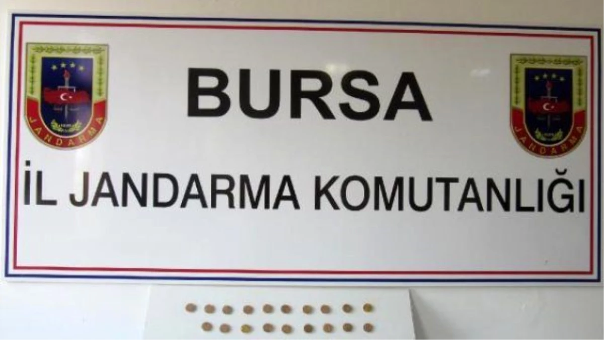 Bursa\'da Roma Dönemi\'ne Ait 28 Sikke Ele Geçirildi