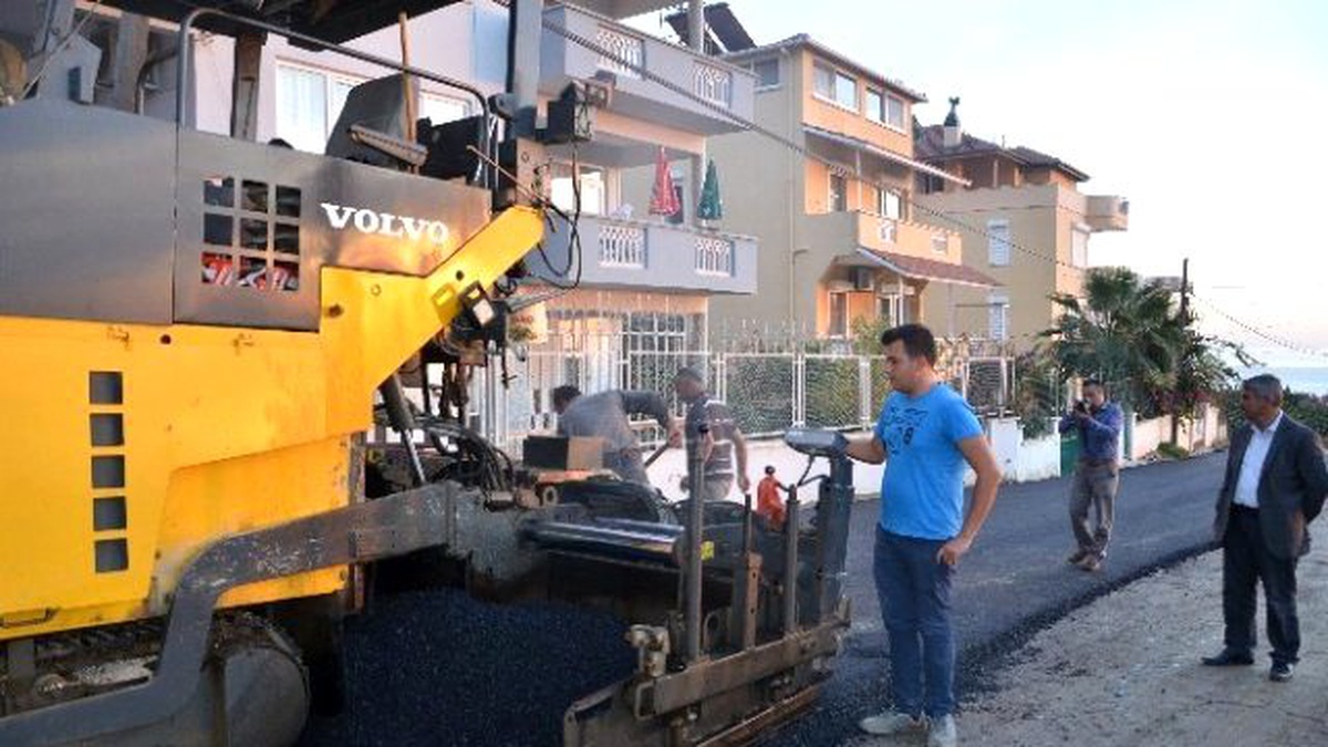 Büyükşehir Belediyesinden Asfaltlama Çalışmaıs