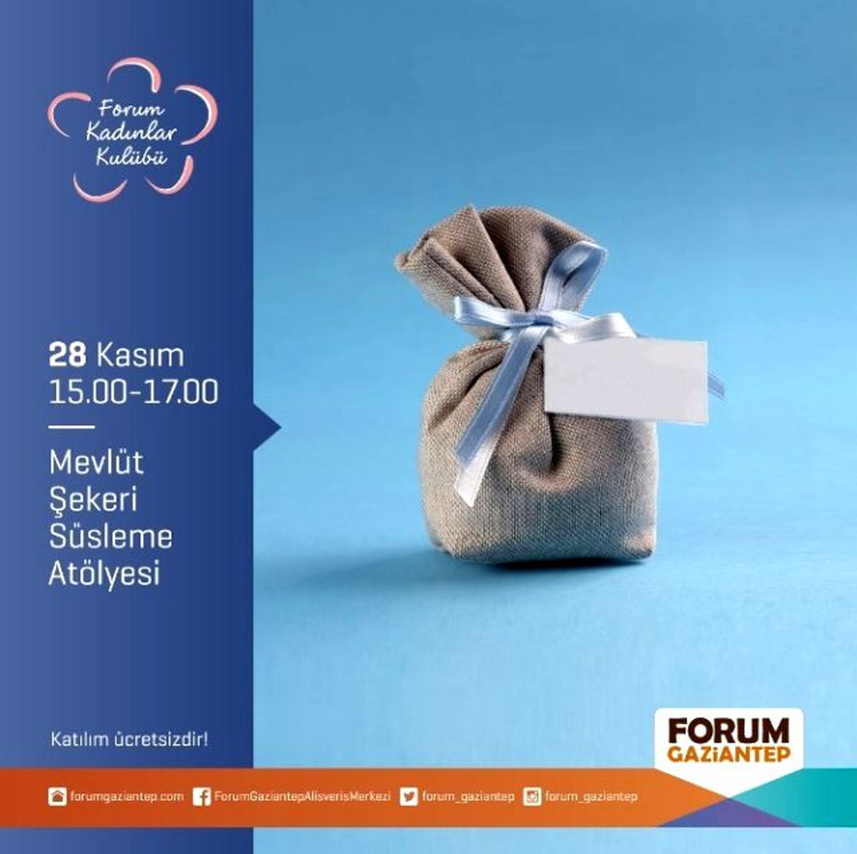 Kadınlar Mevlüt Şekeri Süslemesi Öğrenecek