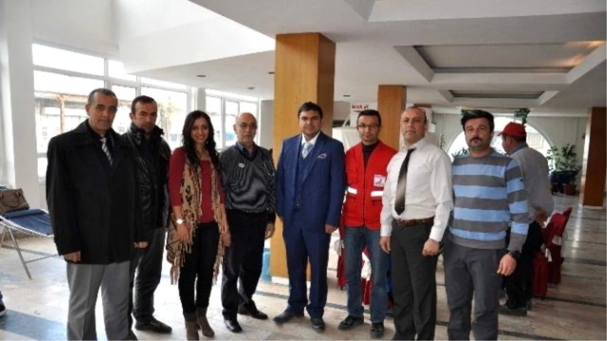 Kaymakam Balcı\'dan Kızılay Kan Bağış Kampanyasına Destek