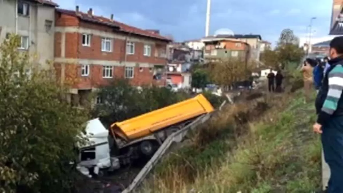 Maltepe\'de Trafik Kazası: 1 Yaralı