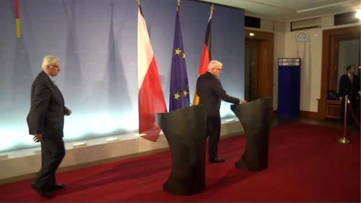 Steinmeier - Waszczykowski Ortak Basın Toplantısı