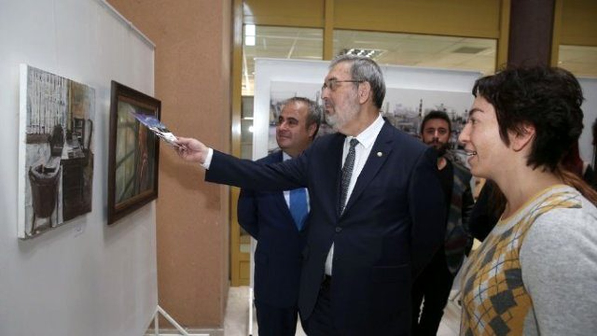 Tü Güzel Sanatlar Fakültesi Öğretim Elemanlarından Karma Sergisi