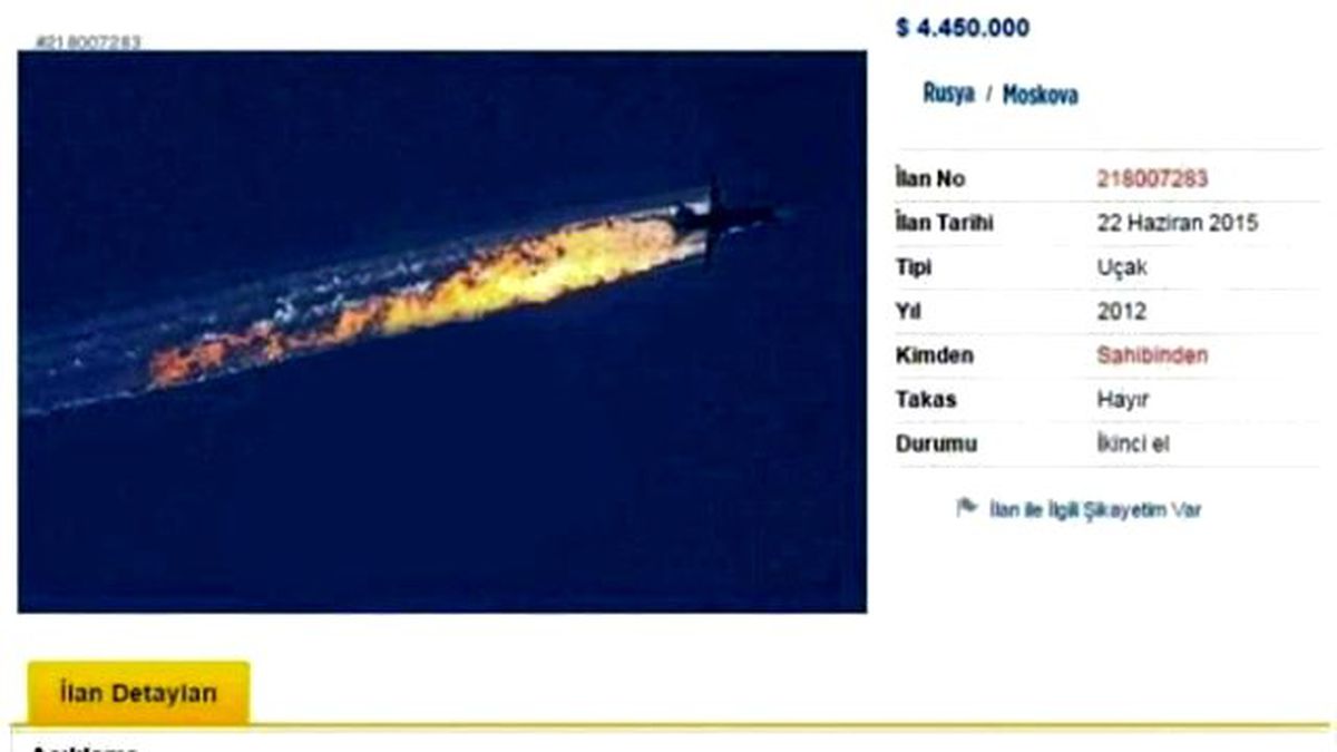 Vurulan Rus Uçağı Mizah Konusu Oldu