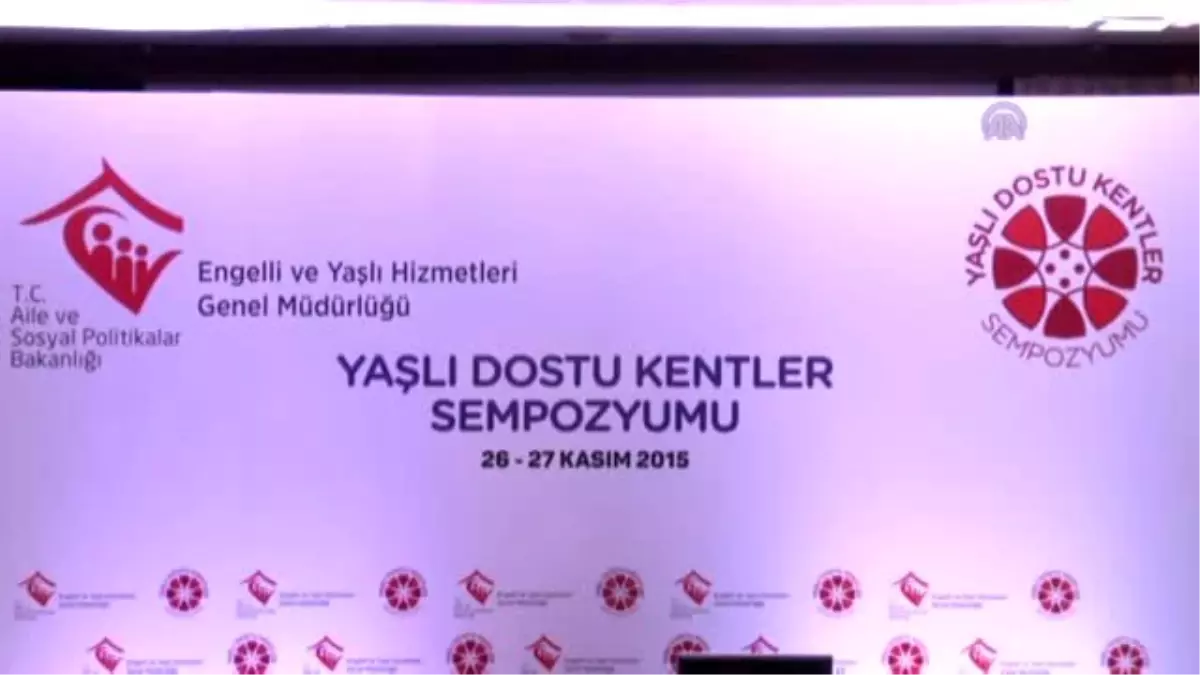 Yaşlı Dostu Kentler Sempozyumu