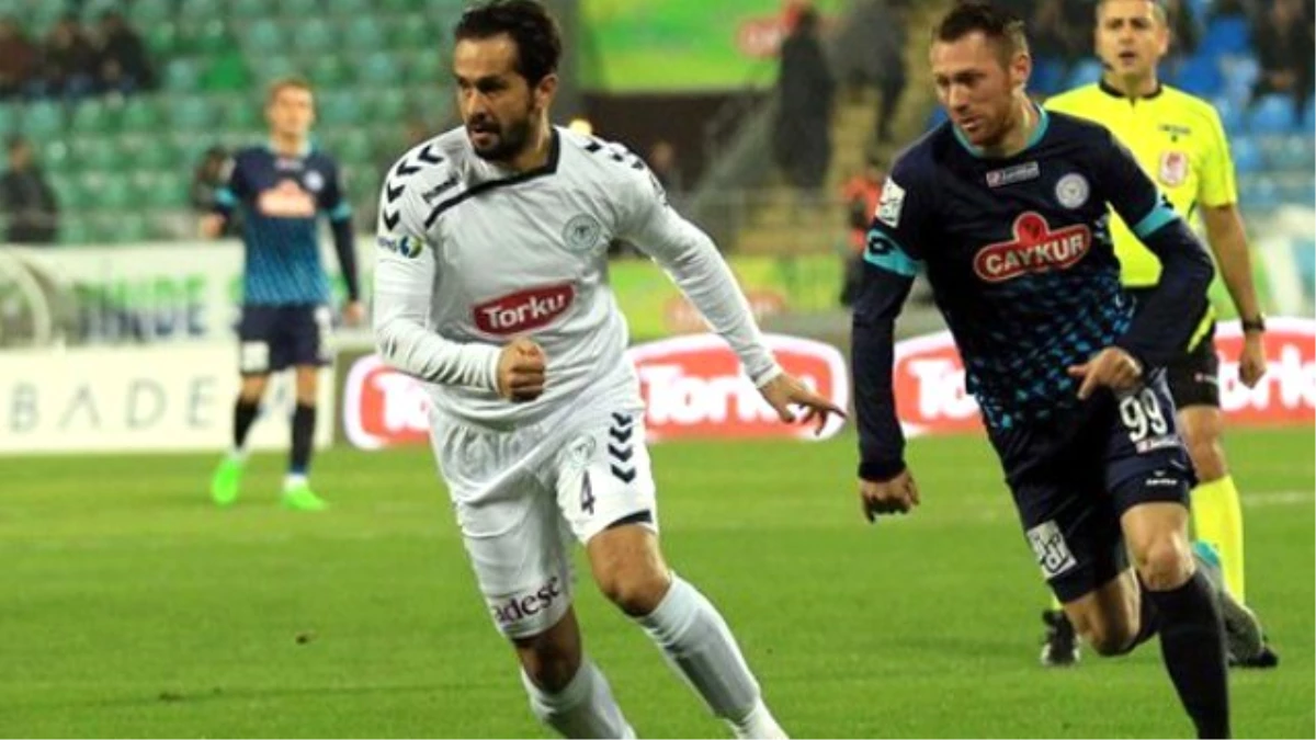 Çaykur Rizespor, Torku Konyaspor\'la 0-0 Berabere Kaldı