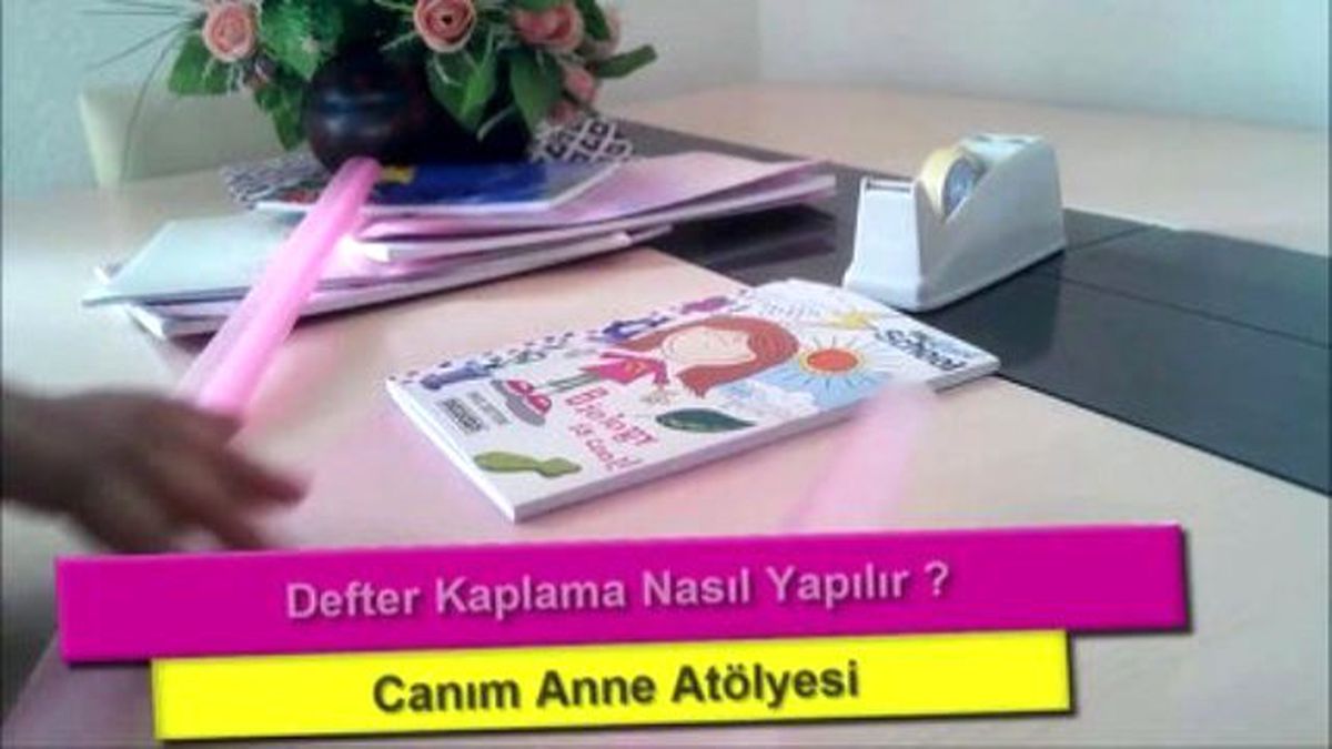 Defter Kaplama Nasıl Yapılır