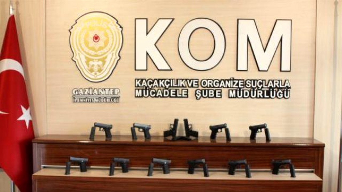 Gaziantep\'te Silah Kaçakçılığına 6 Tutuklama