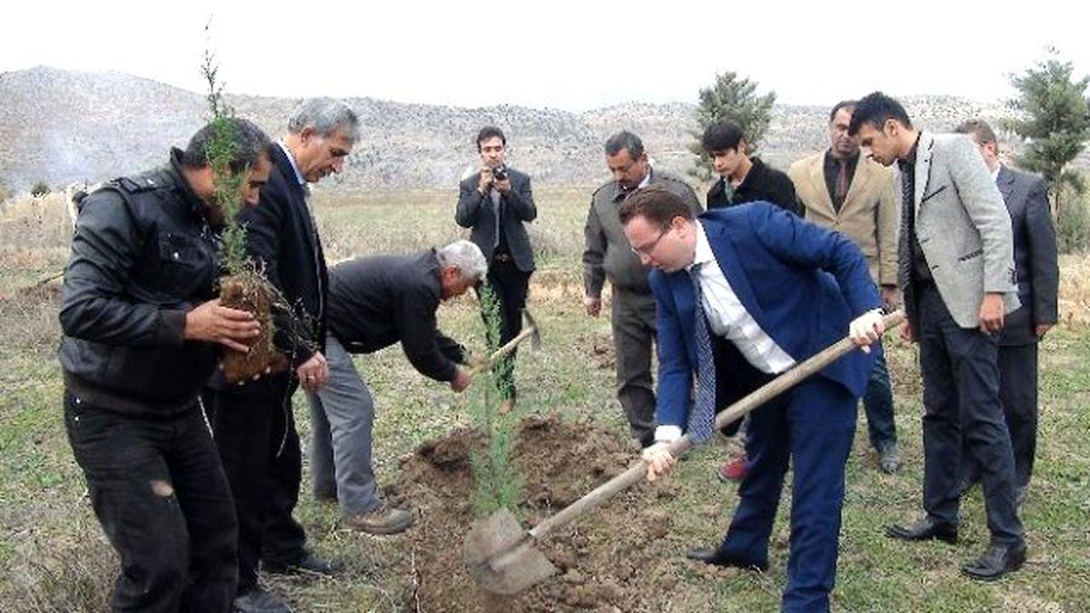 Gölbaşı Gölleri Tabiat Parkı\'na Ağaç Dikildi