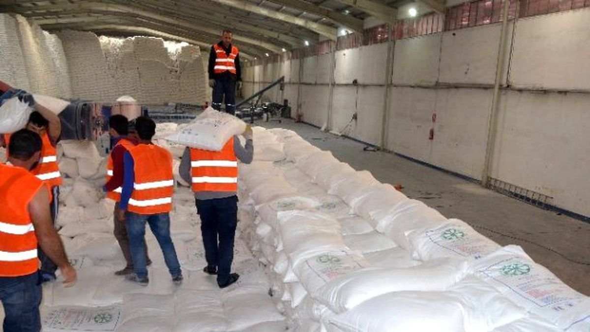 Kaseri Şeker\'de Şeker Stoklamasında Piramit Modeli Uygulanıyor