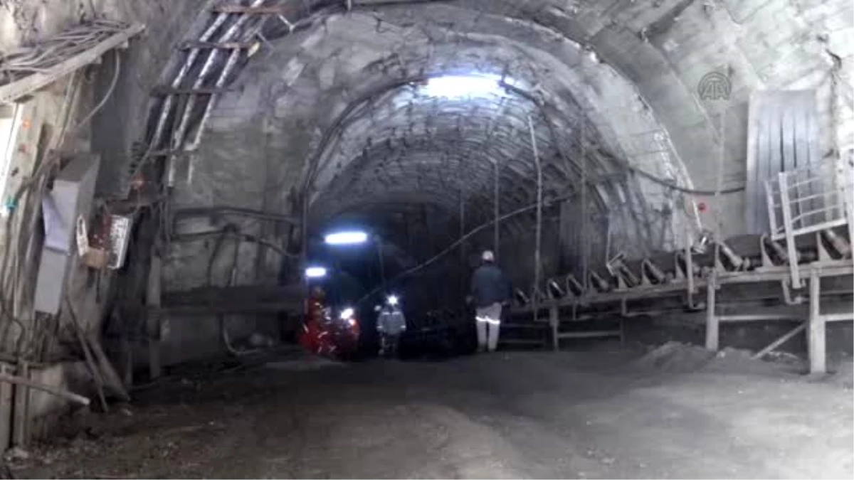 Amasya\'da Kömür Madeninde Deprem Tatbikatı