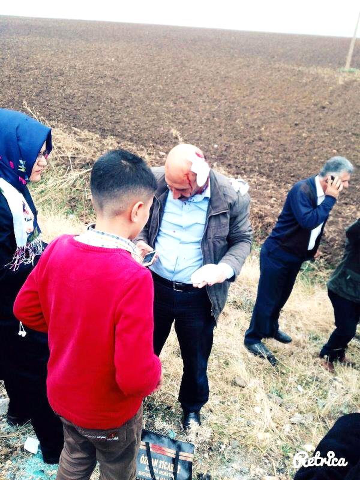 Silvan\'da Kamyonet Devrildi: 4\'ü Çocuk 6 Yaralı