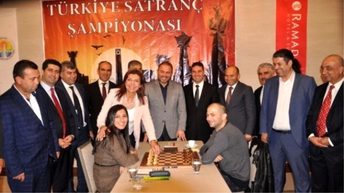 Türkiye Satranç Şampiyonası Adana\'da Başladı