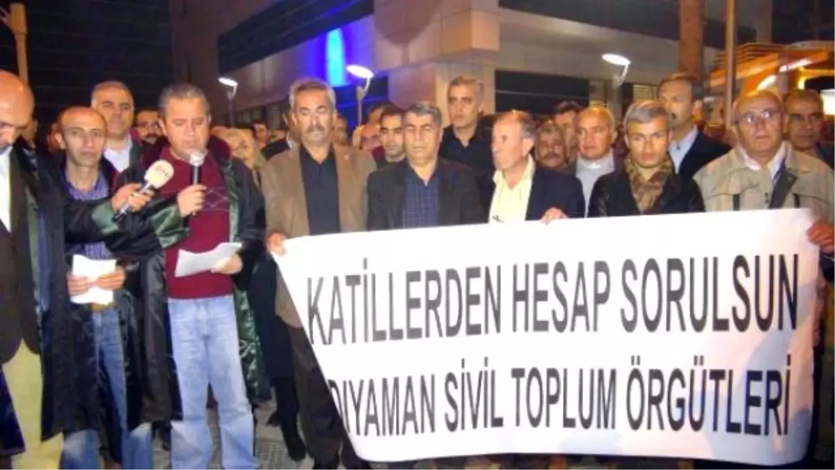 Adıyaman\'da Tahir Elçi Protestosu