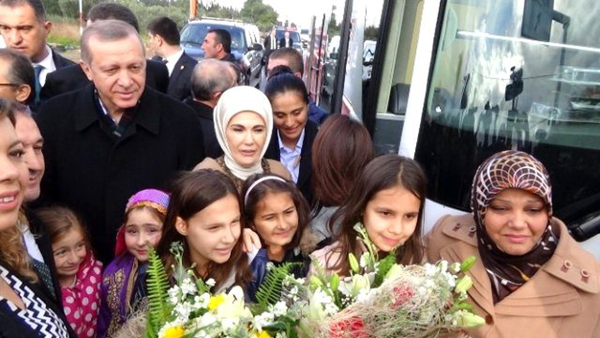 Cumhurbaşkanı Erdoğan Gömeçlilere Seslendi