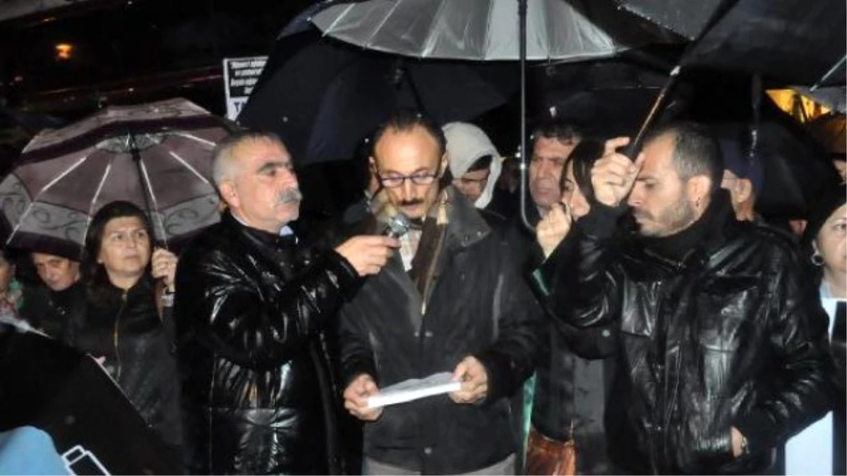 İzmir\'de Tahir Elçi Protestosu