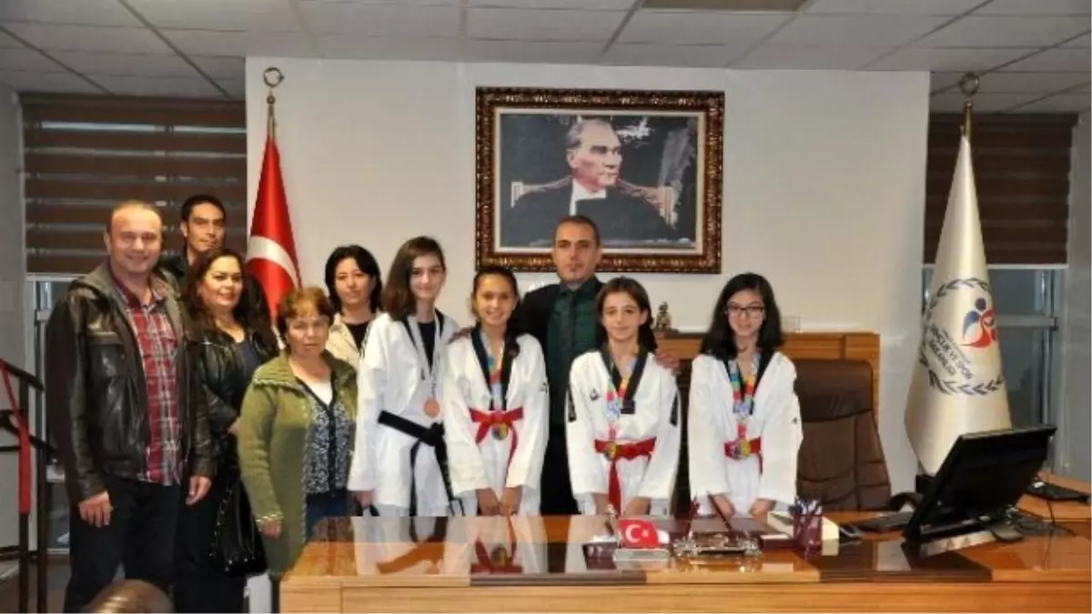 Taekwondo'nın Şampiyonlarından Ocak'a Ziyaret
