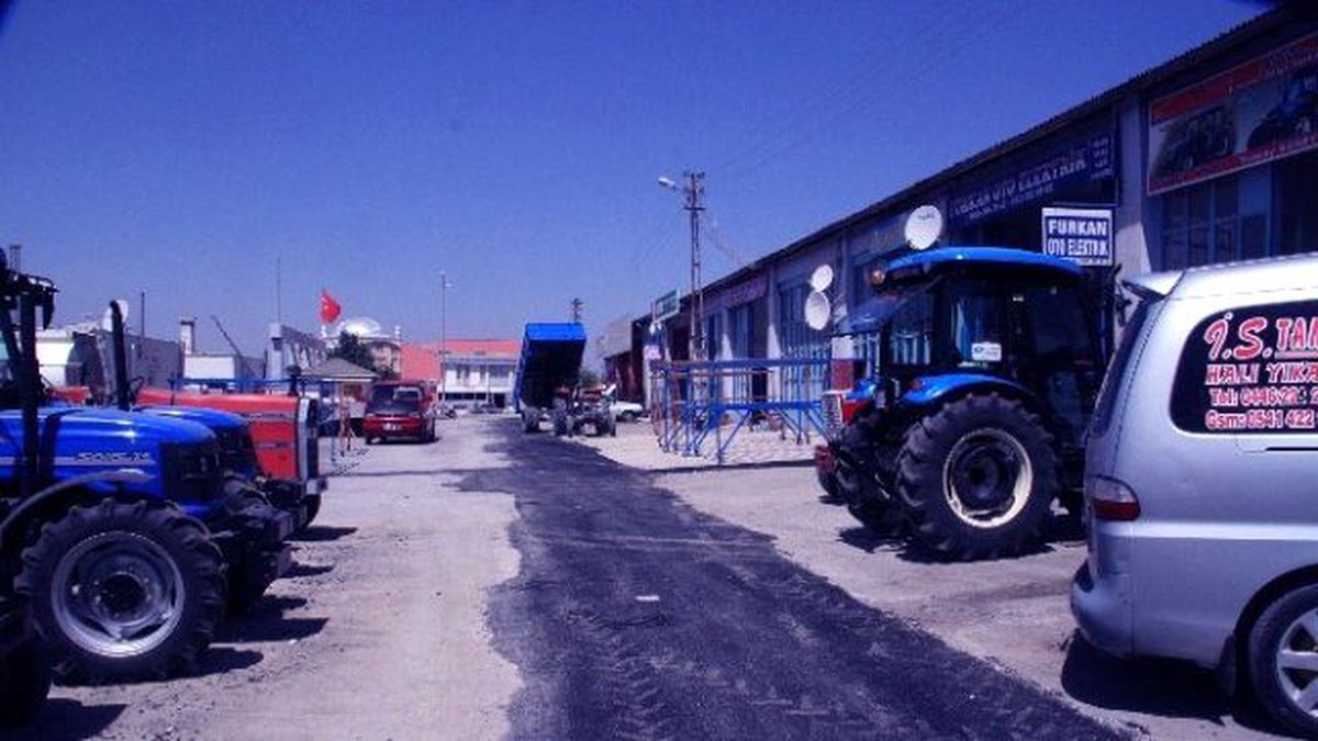 Yeni Sanayi Sitesinde Asfalt Çalışmaları Devam Ediyor