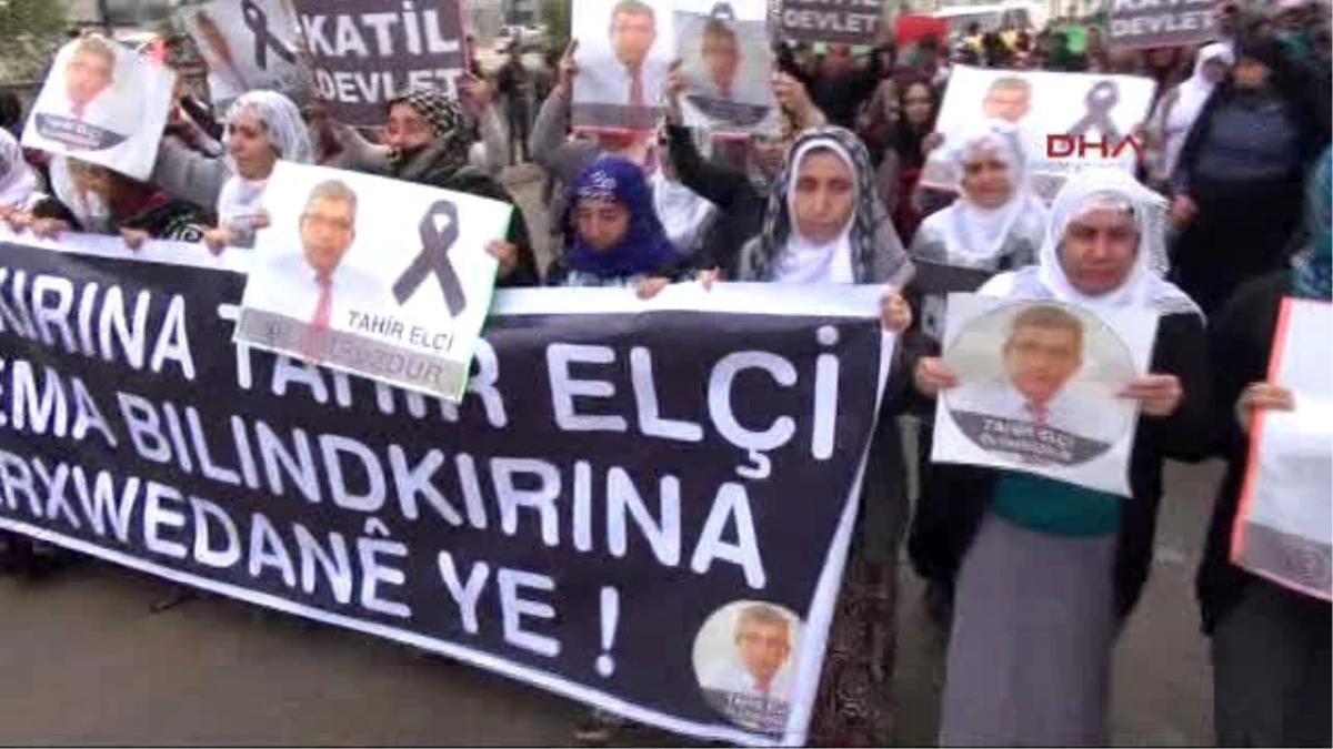 Cizre Tahir Elçi\'nin Öldürülmesi Şırnak ve Cizre\'de Protesto Edildi