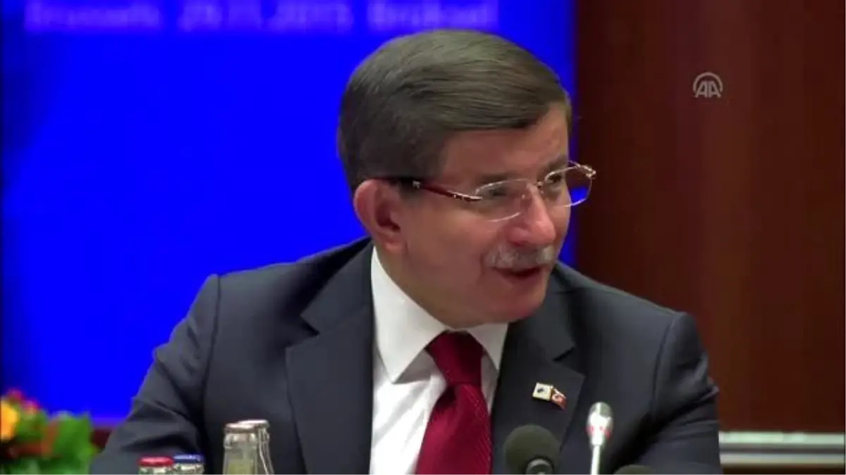 Davutoğlu, Ab-Türkiye Zirvesi\'nde Konuştu (2)