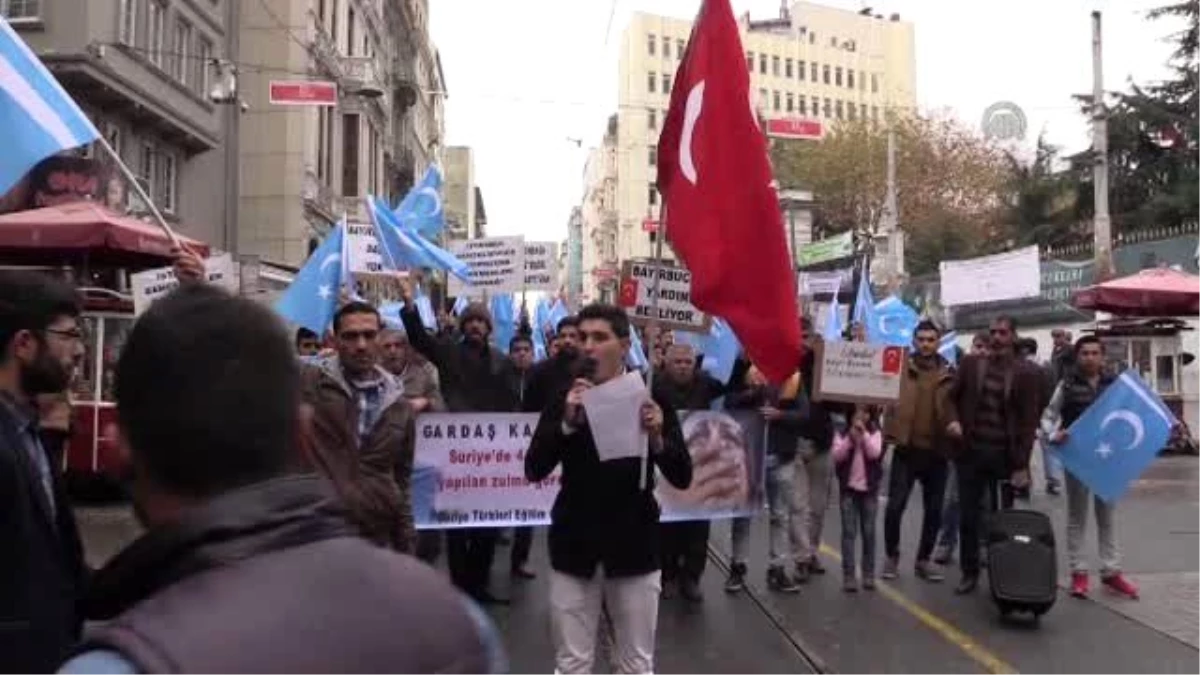 Taksim\'de "Bayırbucak" Yürüyüşü
