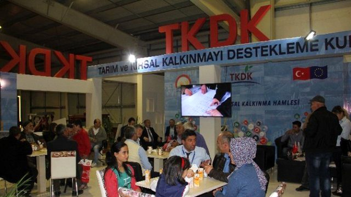 Tkdk, Çorum Tarım Fuarında Ziyaretçi Akınına Uğradı