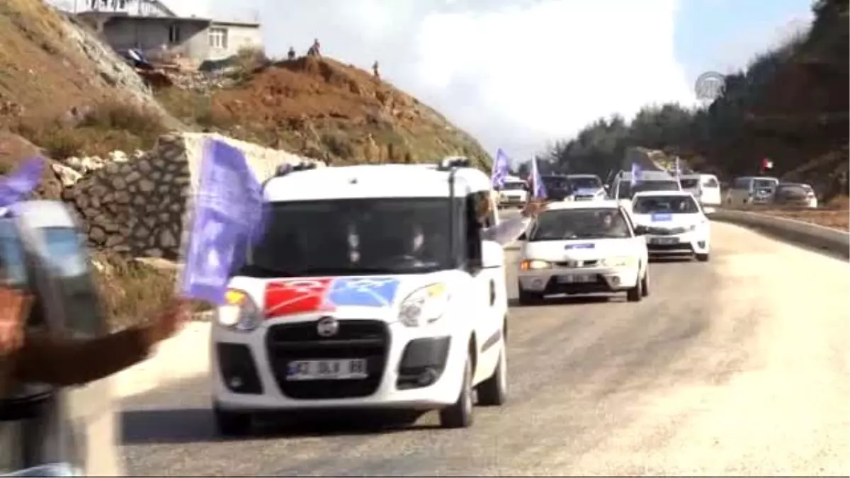 Türkmenlere Yönelik Saldırılara Tepki Amacıyla Yayladağı'na Geldiler