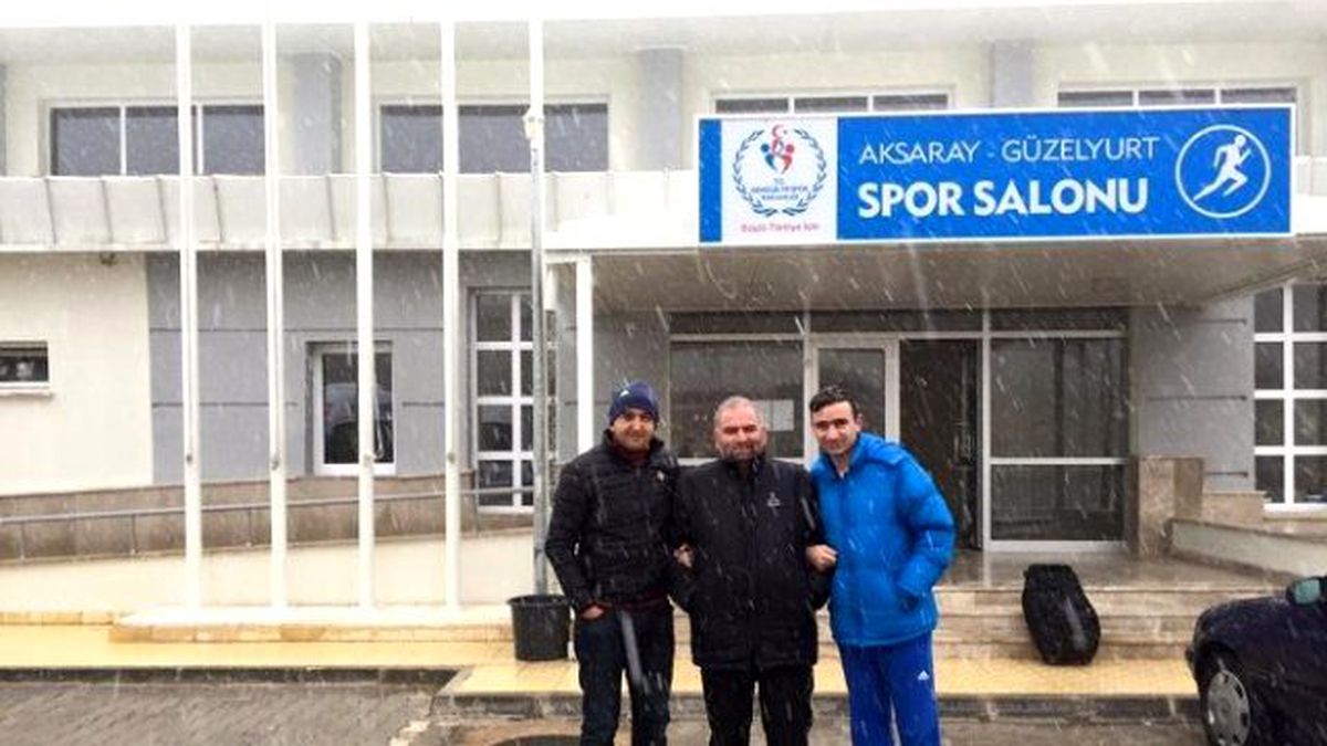 Aksaray\'a Kar Yağdı