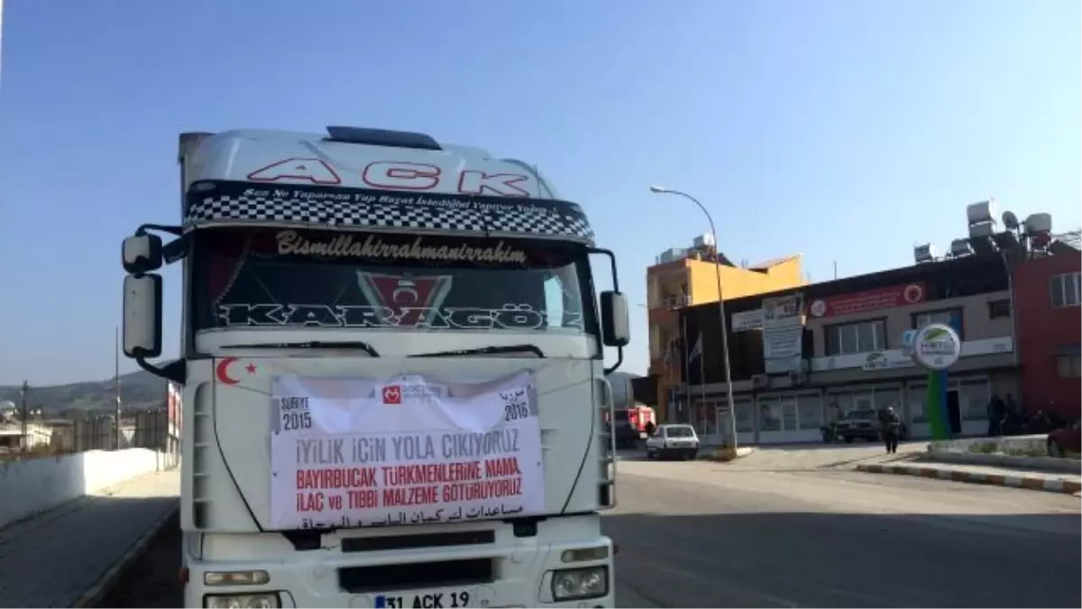 Bayır Bucak Bölgesine Yeni Yardımlar Ulaştı