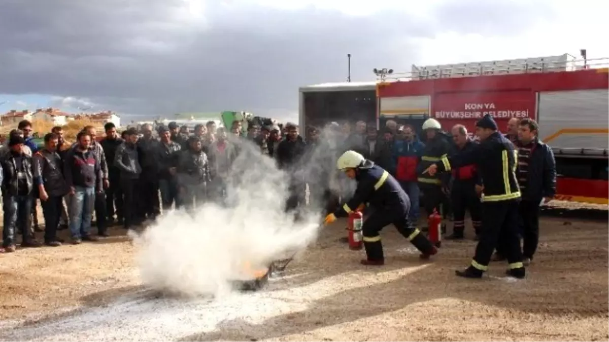 Beyşehir Belediyesi\'nde Acil Durum ve Yangın Tatbikatı