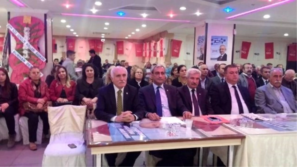 CHP Gölbaşı İlçe Kongresinde Başkan Ulug Güven Tazeledi