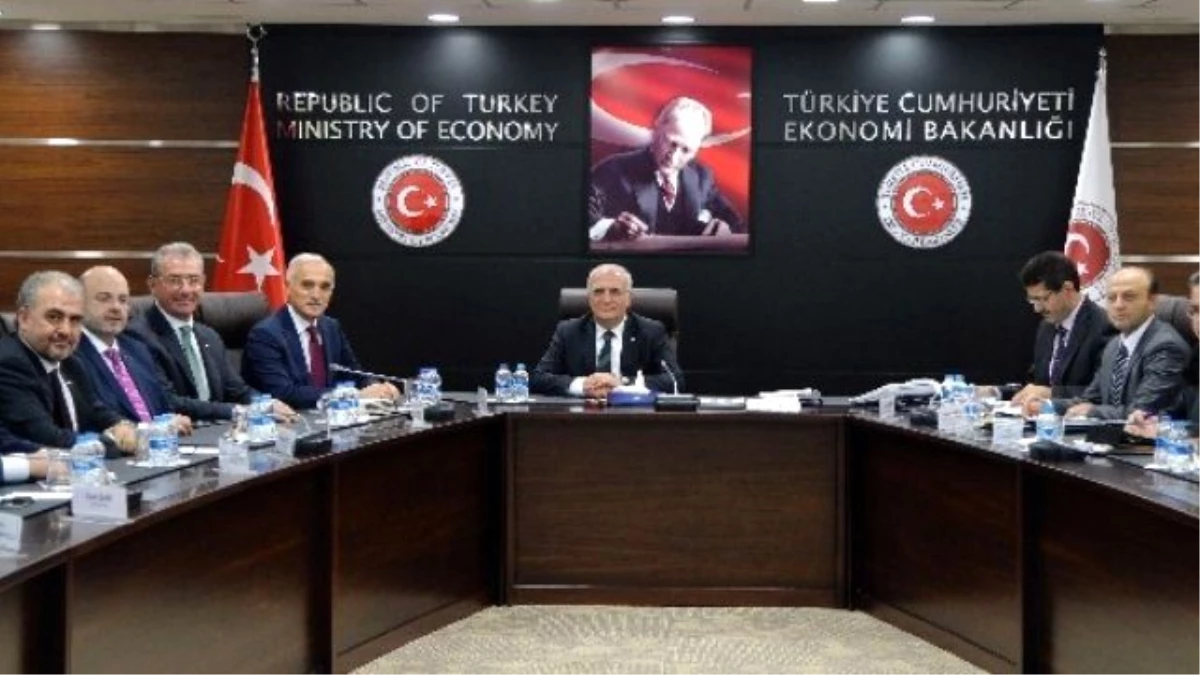 Ekonomi Bakanı Mustafa Elitaş Müsiad Heyetini Kabul Etti