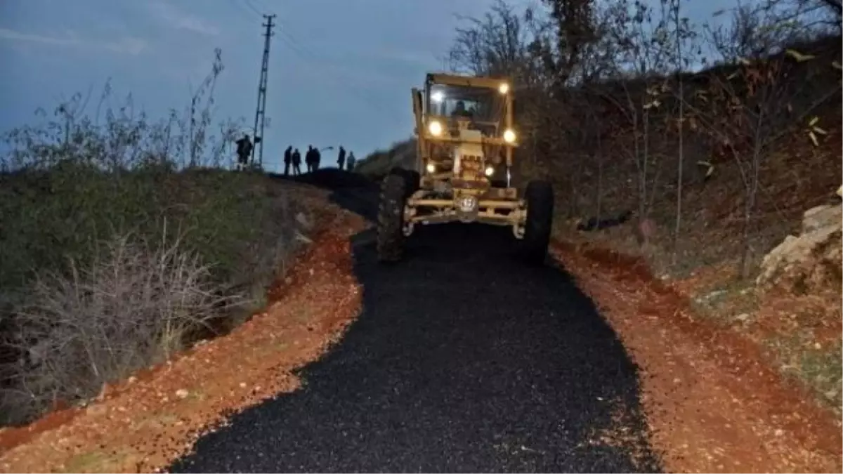 Kurugeçit Küme Evlerinin Yolları Asfaltlandı