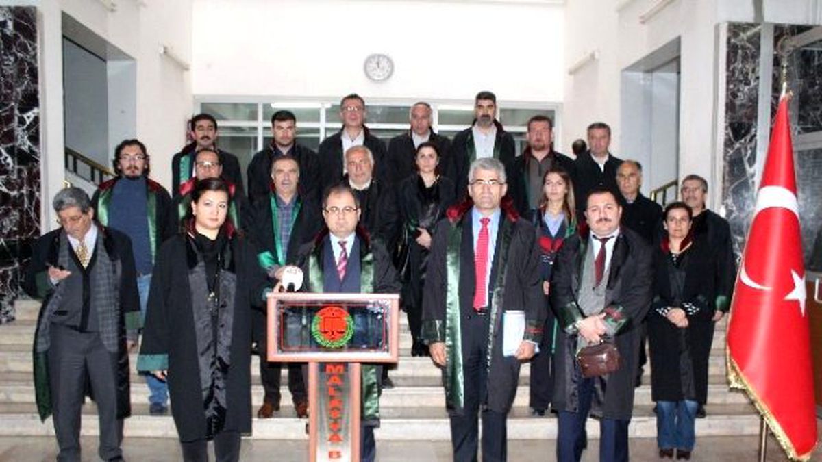 Malatya Barosun"Da Tahir Elçi"Nin Öldürülmesine Tepki