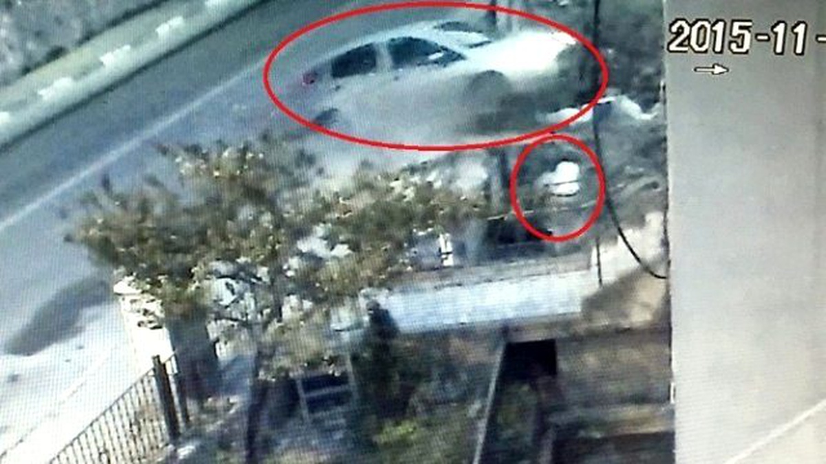 Bursa\'da Şantiyeye Uçan Otomobil Yürekleri Ağza Getirdi