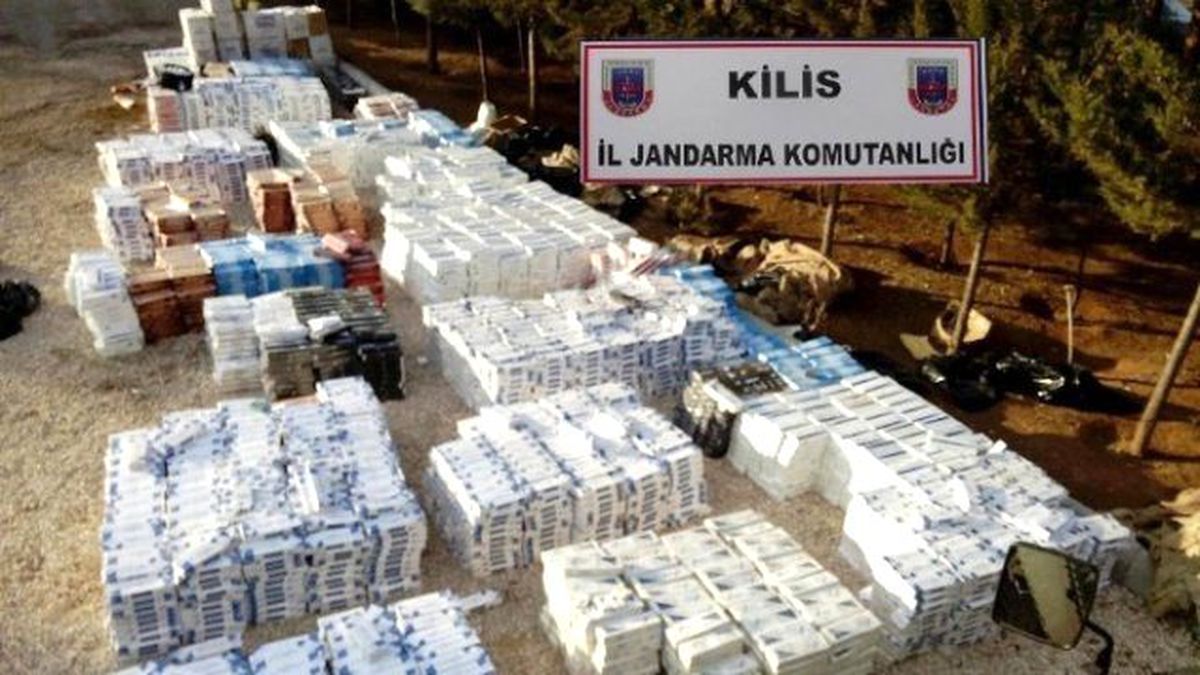 Sınırda 13 Bin Paket Kaçak Sigara Ele Geçirildi