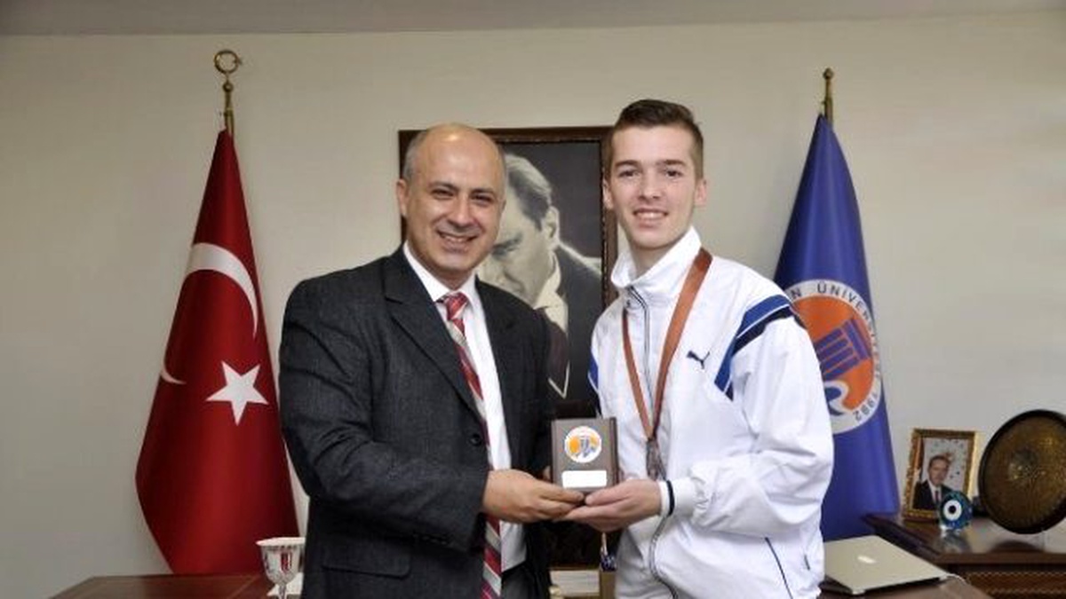 Meü\'nün Arnavut Öğrencisi, Taekwondoda Avrupa Üçüncüsü Oldu