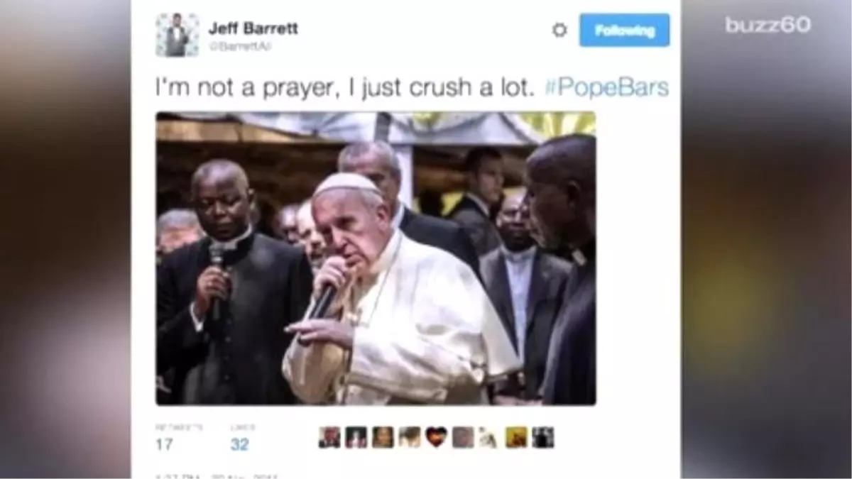 Pope Bars\' Meme İs The Answer To Our Prayers