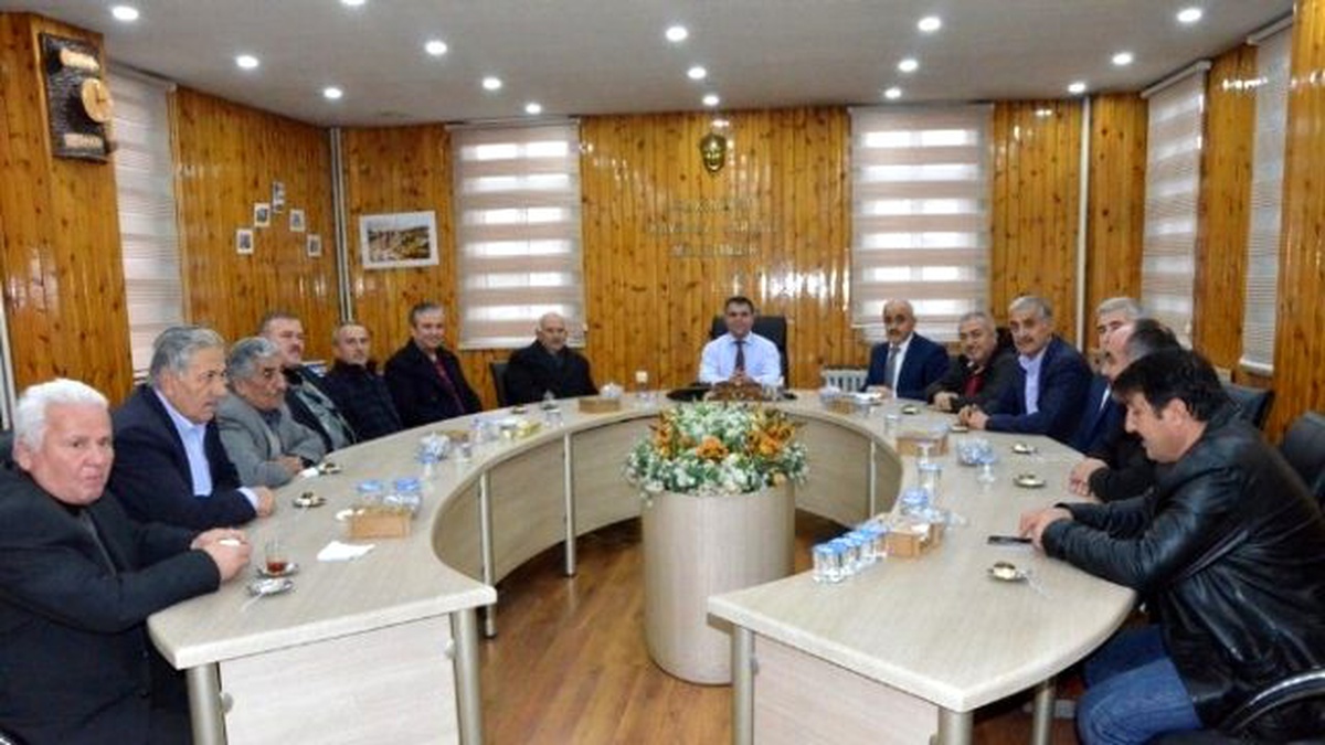 Safranbolu Muhtarlar Derneği\'nden Başkan Aksoy\'a Ziyaret