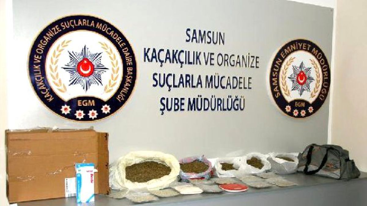Samsun\'da 5 Kilo 770 Gram Bonzai Ele Geçirildi