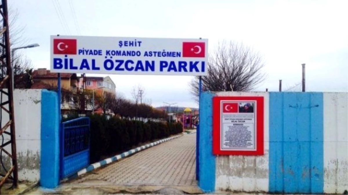Şehit Piyade Komando Asteğmen Özcan\'ın Adı Parkta Yaşatılacak
